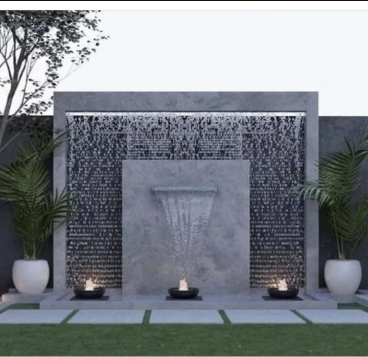 الشلالات والنوافير